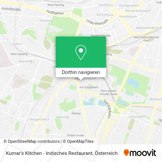 Kumar's Kitchen - Indisches Restaurant Karte