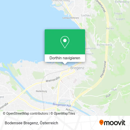 Bodensee Bregenz Karte