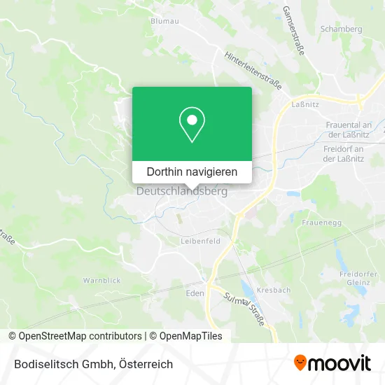 Bodiselitsch Gmbh Karte