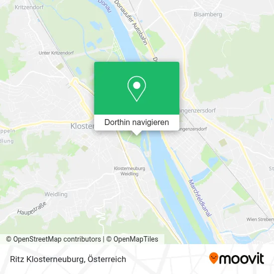 Ritz Klosterneuburg Karte