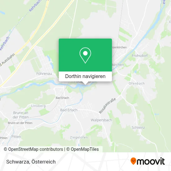 Schwarza Karte