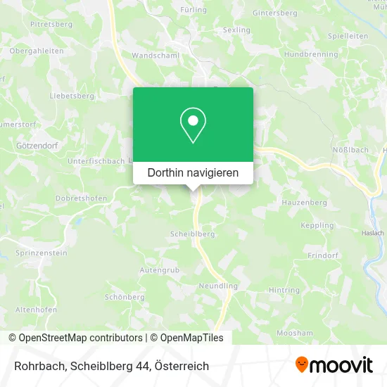 Rohrbach, Scheiblberg 44 Karte