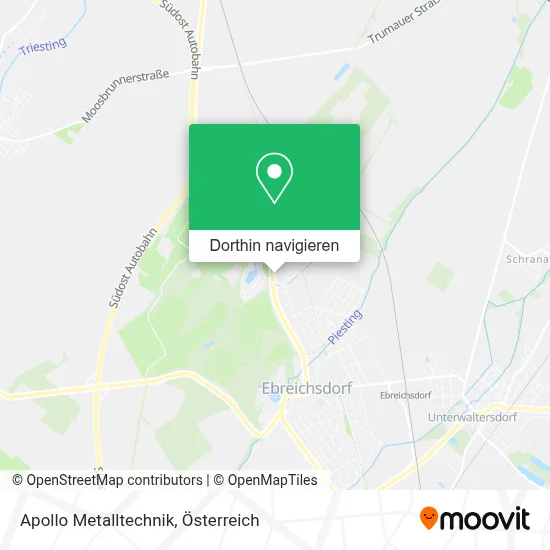 Apollo Metalltechnik Karte