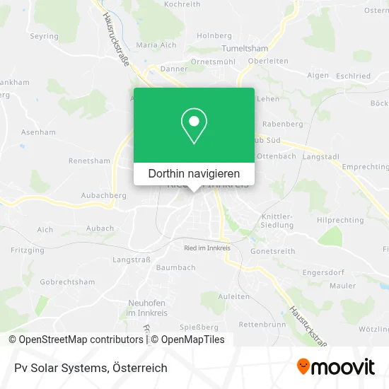 Pv Solar Systems Karte