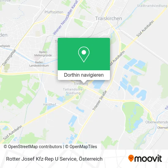 Rotter Josef Kfz-Rep U Service Karte