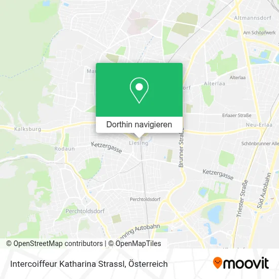 Intercoiffeur Katharina Strassl Karte