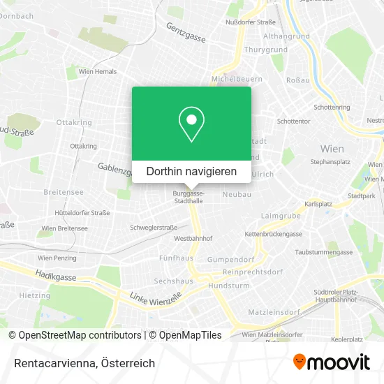 Rentacarvienna Karte