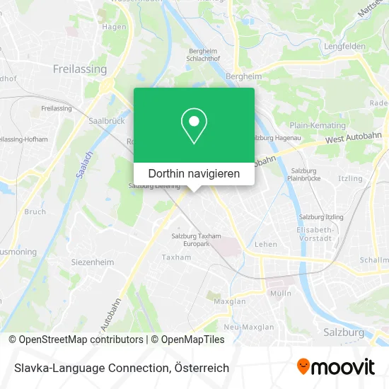 Slavka-Language Connection Karte