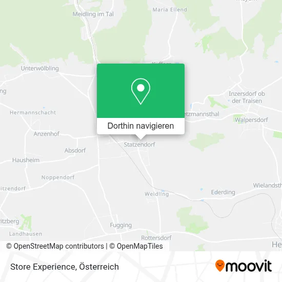 Store Experience Karte