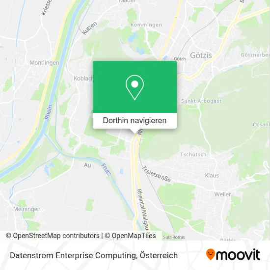 Datenstrom Enterprise Computing Karte