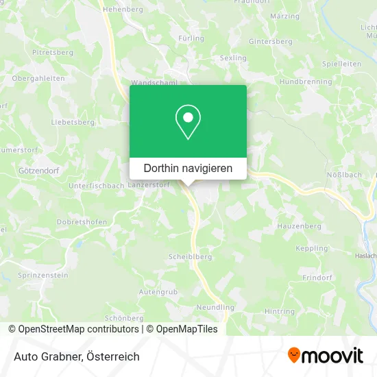 Auto Grabner Karte