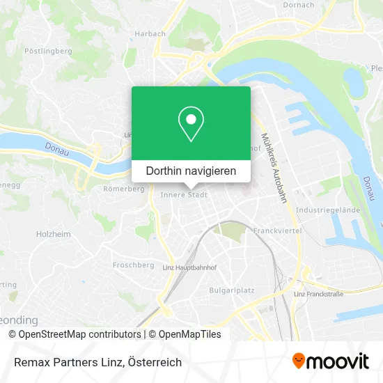 Remax Partners Linz Karte