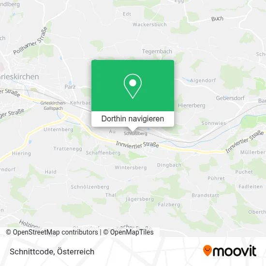 Schnittcode Karte