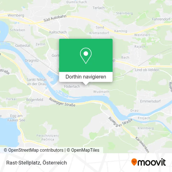 Rast-Stellplatz Karte