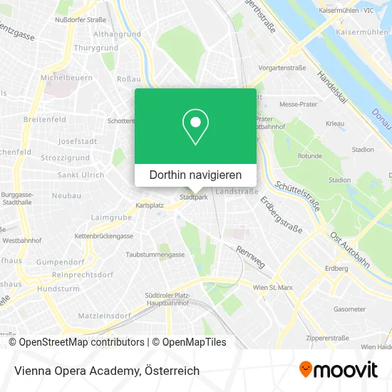 Vienna Opera Academy Karte