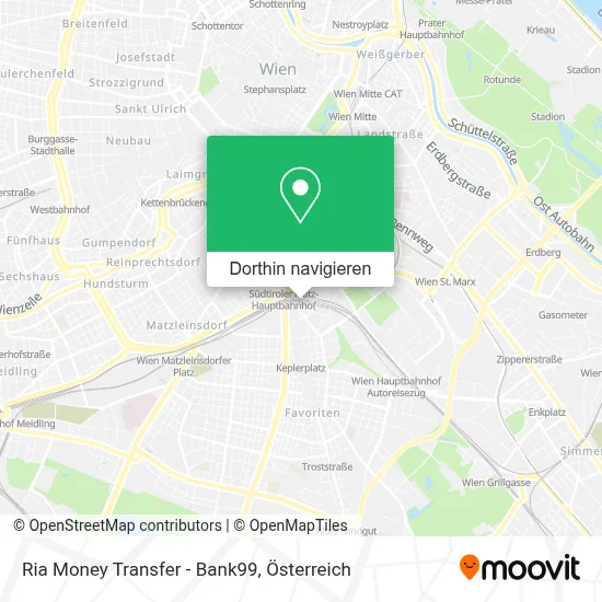 Ria Money Transfer - Bank99 Karte