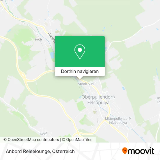 Anbord Reiselounge Karte
