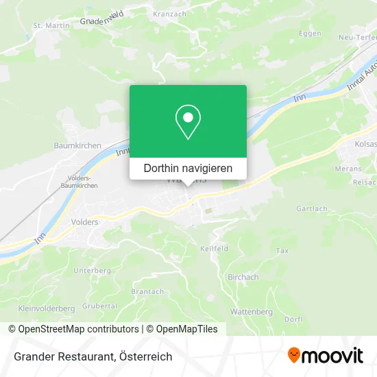 Grander Restaurant Karte