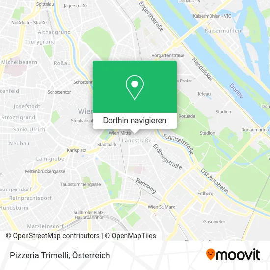 Pizzeria Trimelli Karte