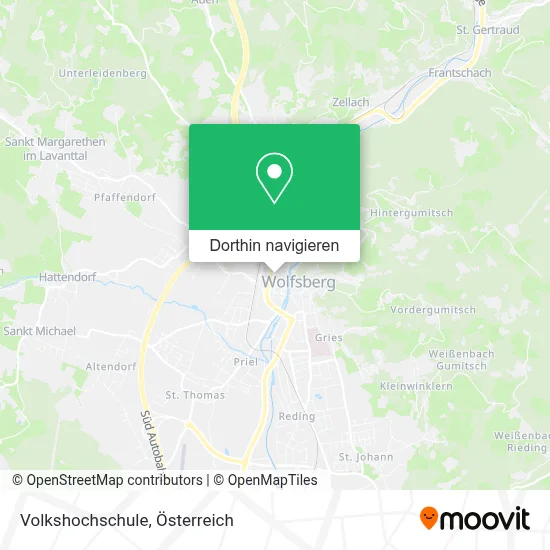 Volkshochschule Karte