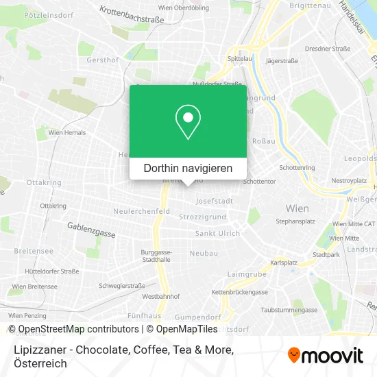 Lipizzaner - Chocolate, Coffee, Tea & More Karte