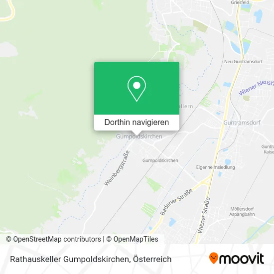 Rathauskeller Gumpoldskirchen Karte