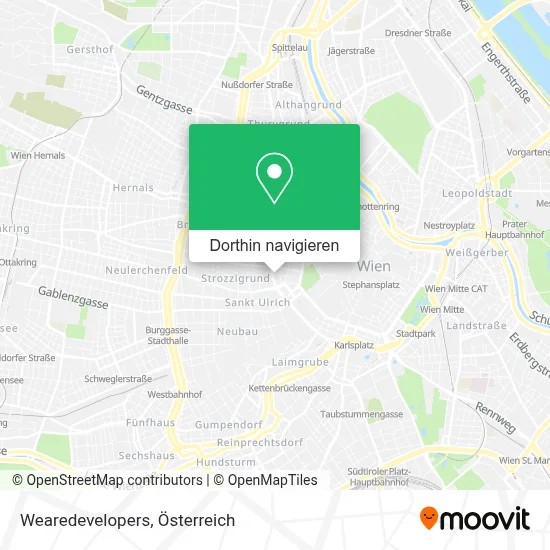 Wearedevelopers Karte
