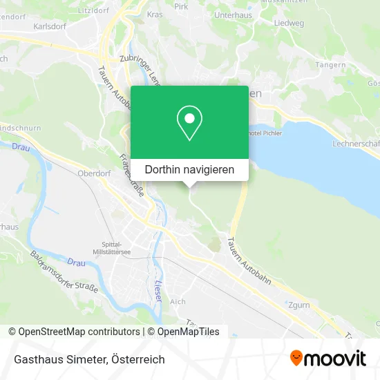 Gasthaus Simeter Karte