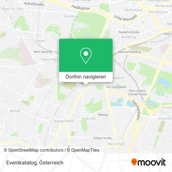Eventkatalog Karte