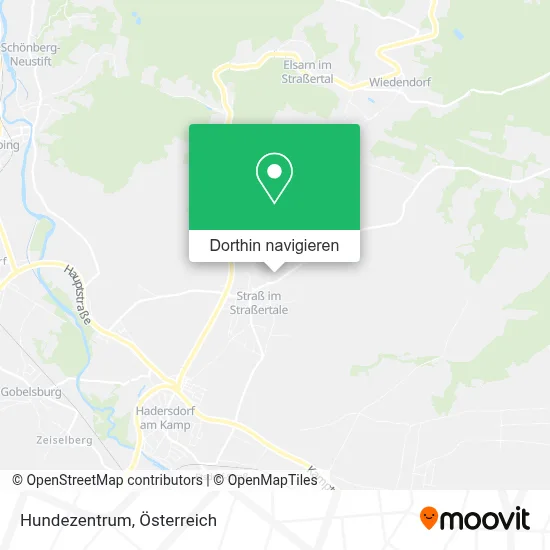 Hundezentrum Karte