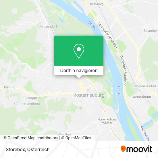 Storebox Karte