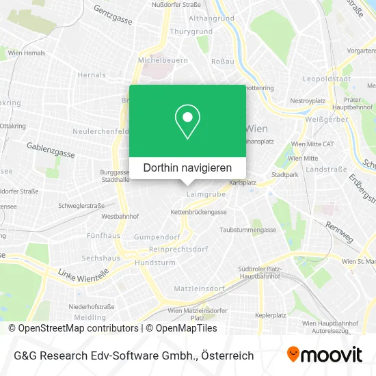 G&G Research Edv-Software Gmbh. Karte