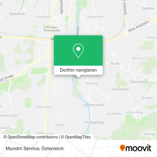 Mundm Service Karte