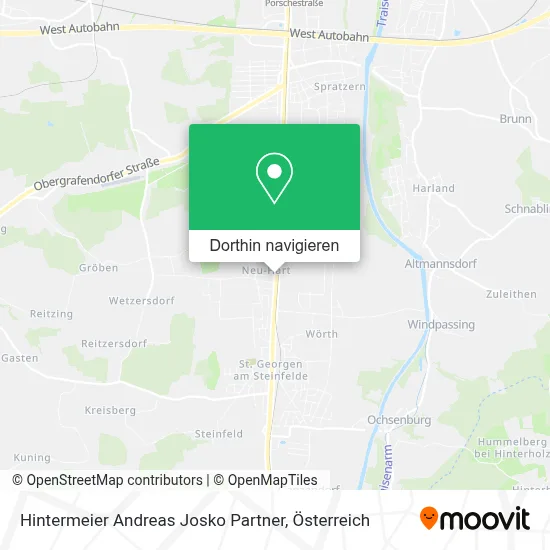 Hintermeier Andreas Josko Partner Karte
