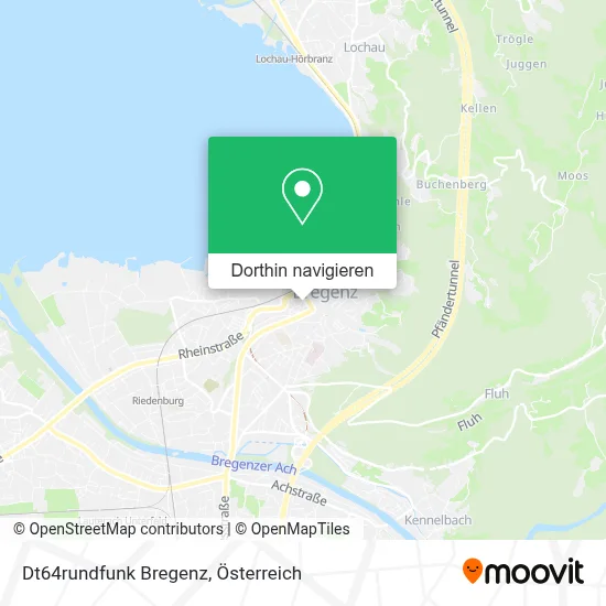 Dt64rundfunk Bregenz Karte