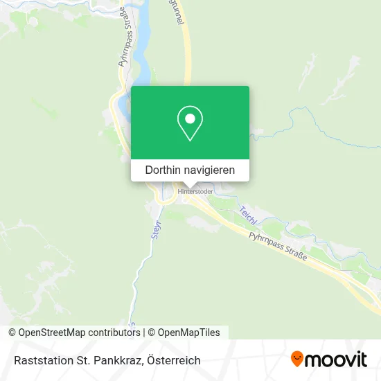 Raststation St. Pankkraz Karte