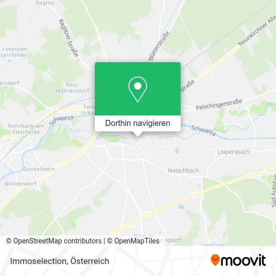 Immoselection Karte