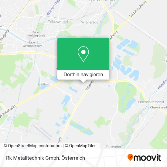 Rk Metalltechnik Gmbh Karte