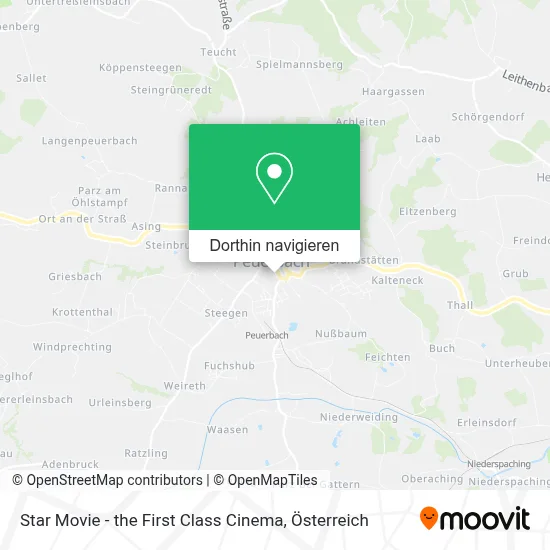 Star Movie - the First Class Cinema Karte