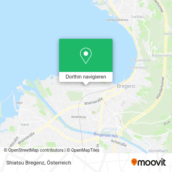 Shiatsu Bregenz Karte