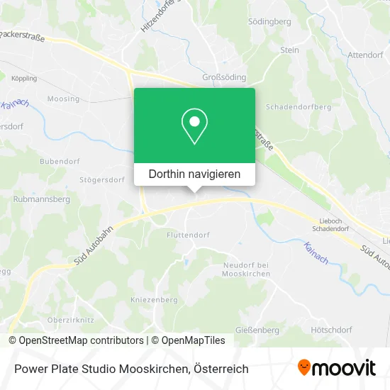 Power Plate Studio Mooskirchen Karte