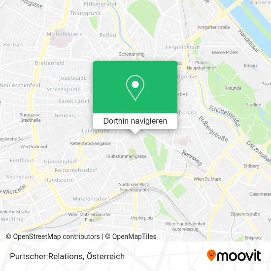 Purtscher:Relations Karte