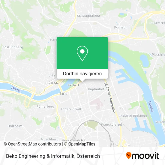 Beko Engineering & Informatik Karte