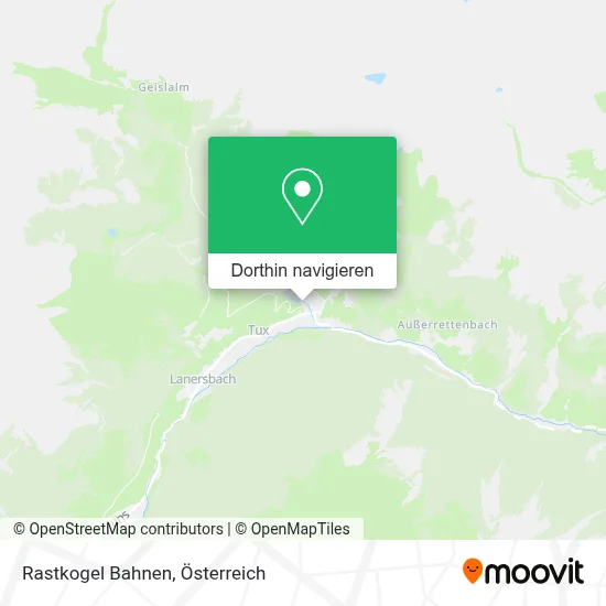 Rastkogel Bahnen Karte
