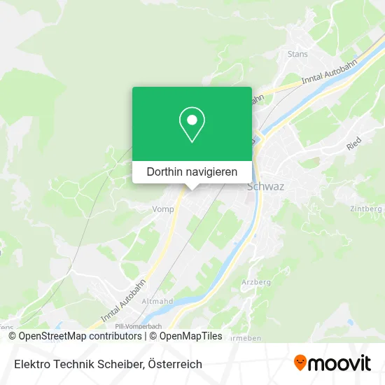 Elektro Technik Scheiber Karte