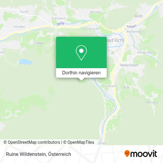 Ruine Wildenstein Karte