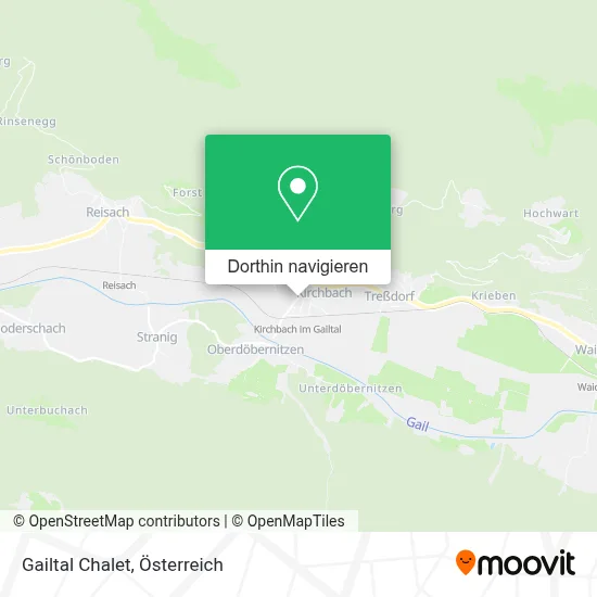 Gailtal Chalet Karte