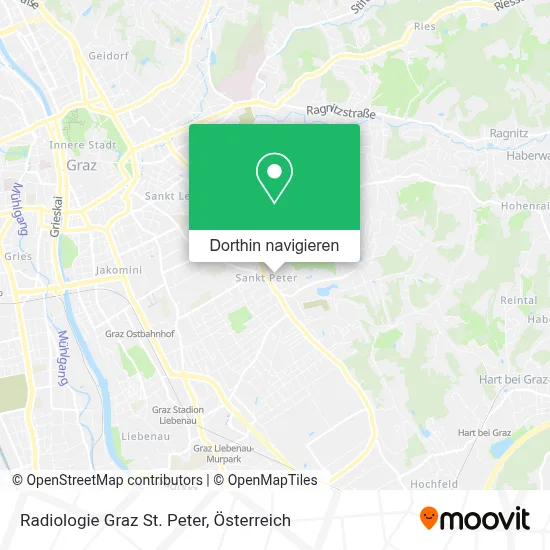 Radiologie Graz St. Peter Karte