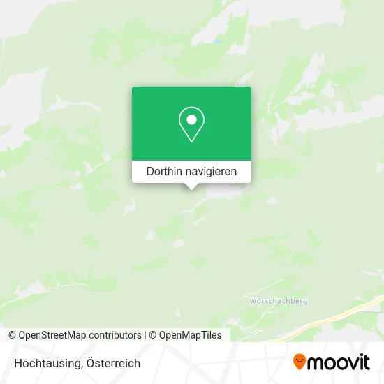Hochtausing Karte