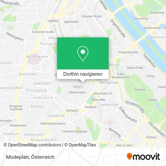 Modeplan Karte